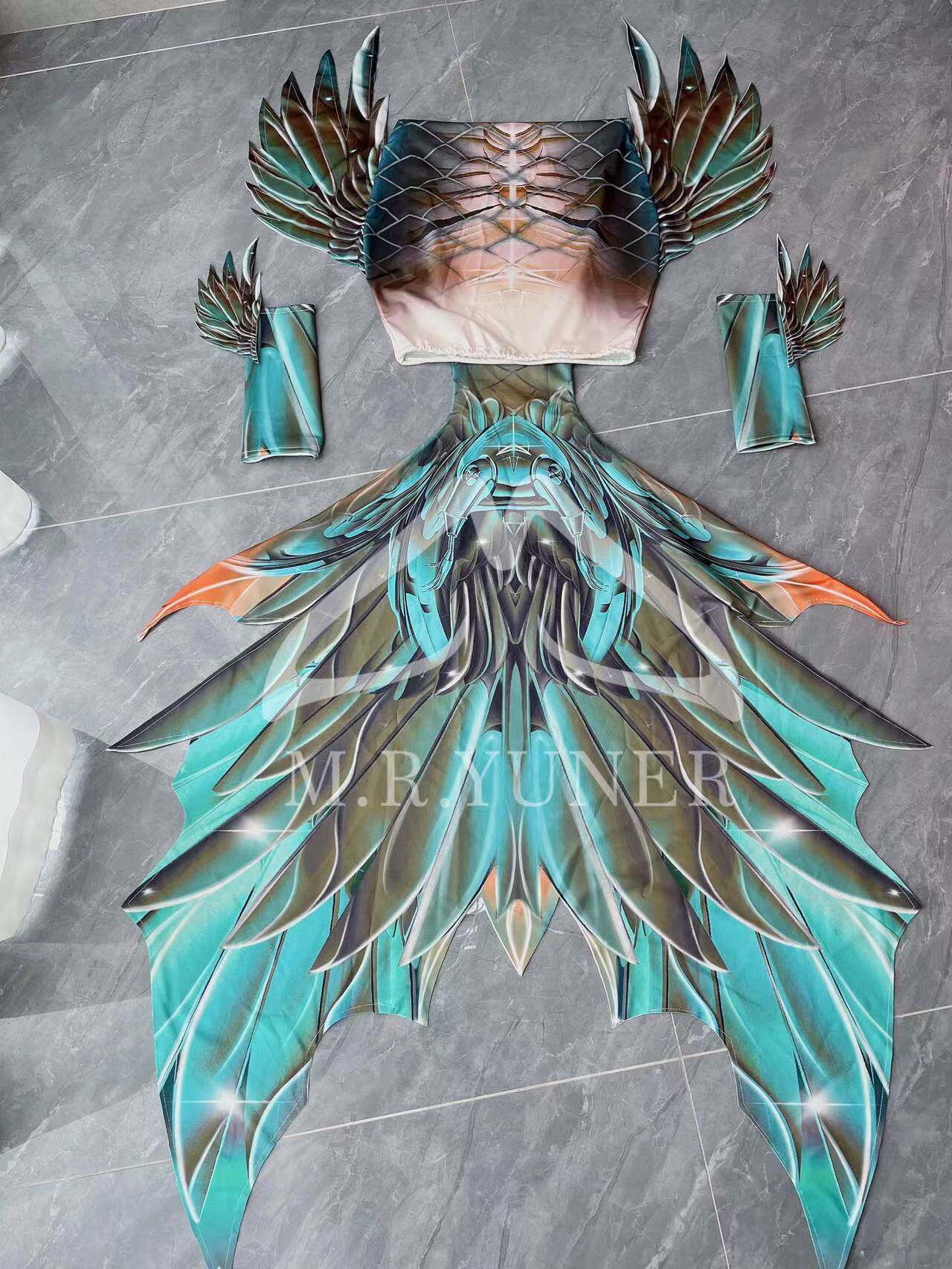 Baju Renang Ekor Duyung Besar  - Aquarium ulasan dan harga