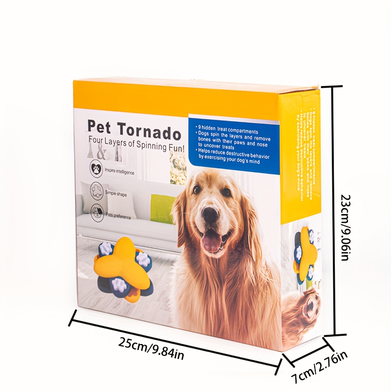 1 Buah Mangkuk Makanan Interak - Dog Puzzle Feeder Toy ulasan dan harga