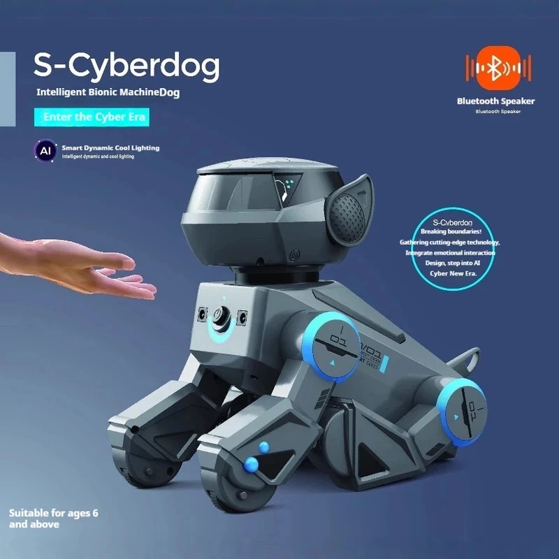 Robot Anjing Pintar AI dengan  - Dog Toys ulasan dan harga