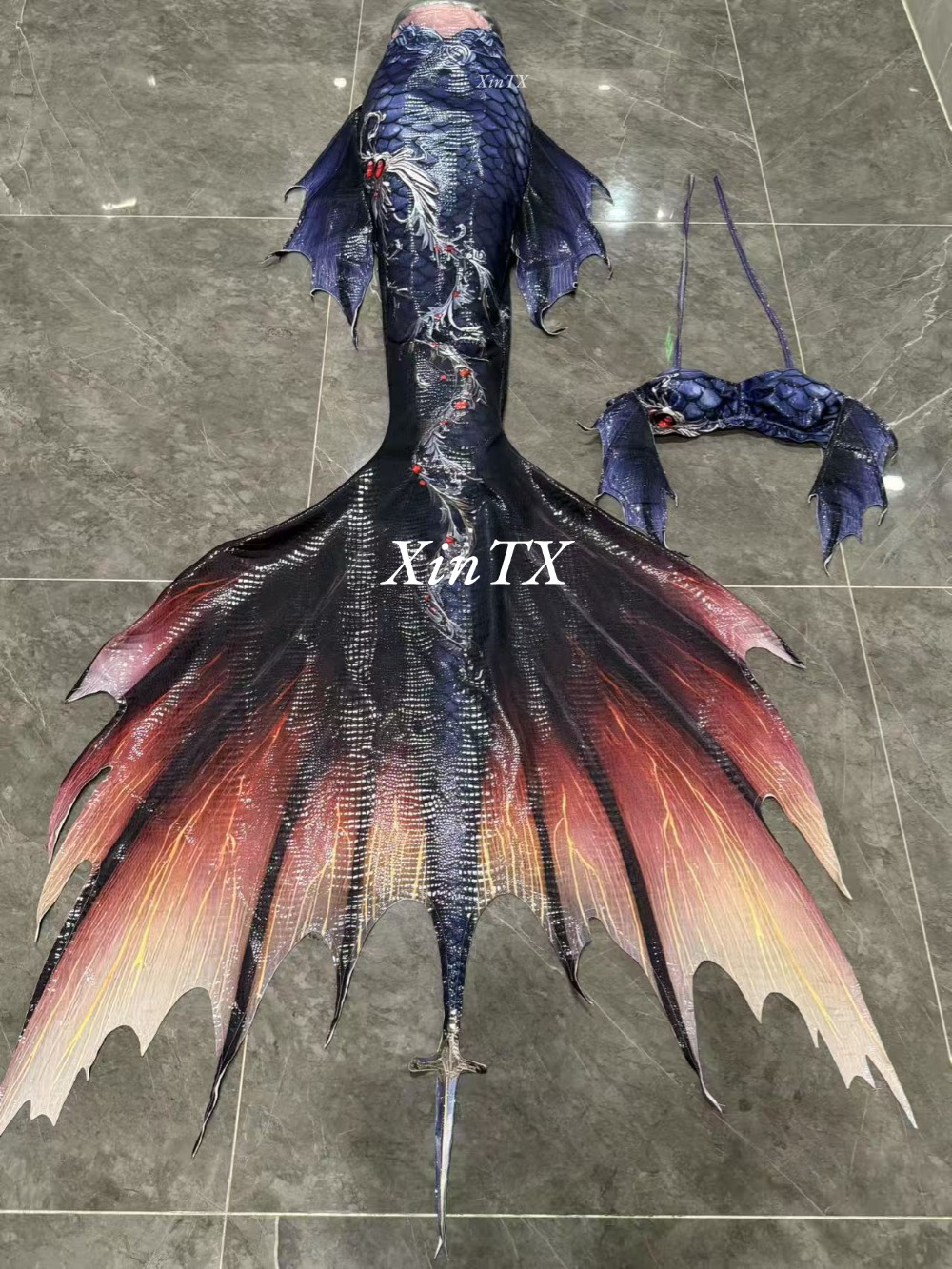 Kostum cosplay putri duyung un - Aquarium ulasan dan harga